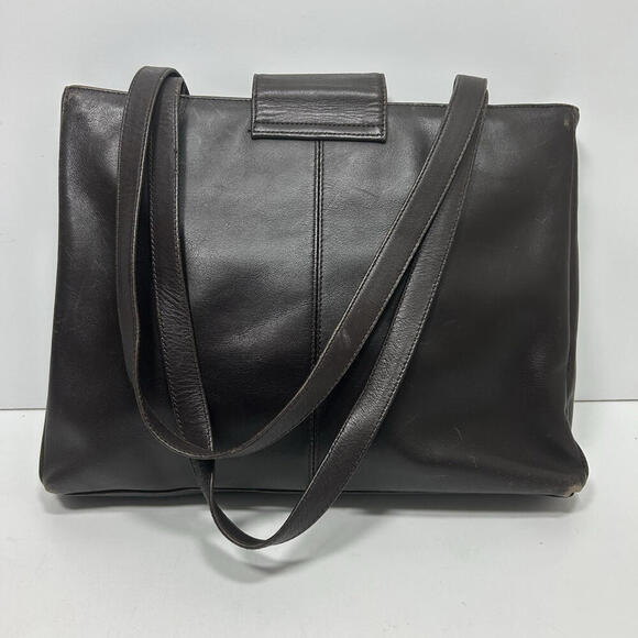 Guess Vintage Leather Handbag Brown - Picture 6 of 9